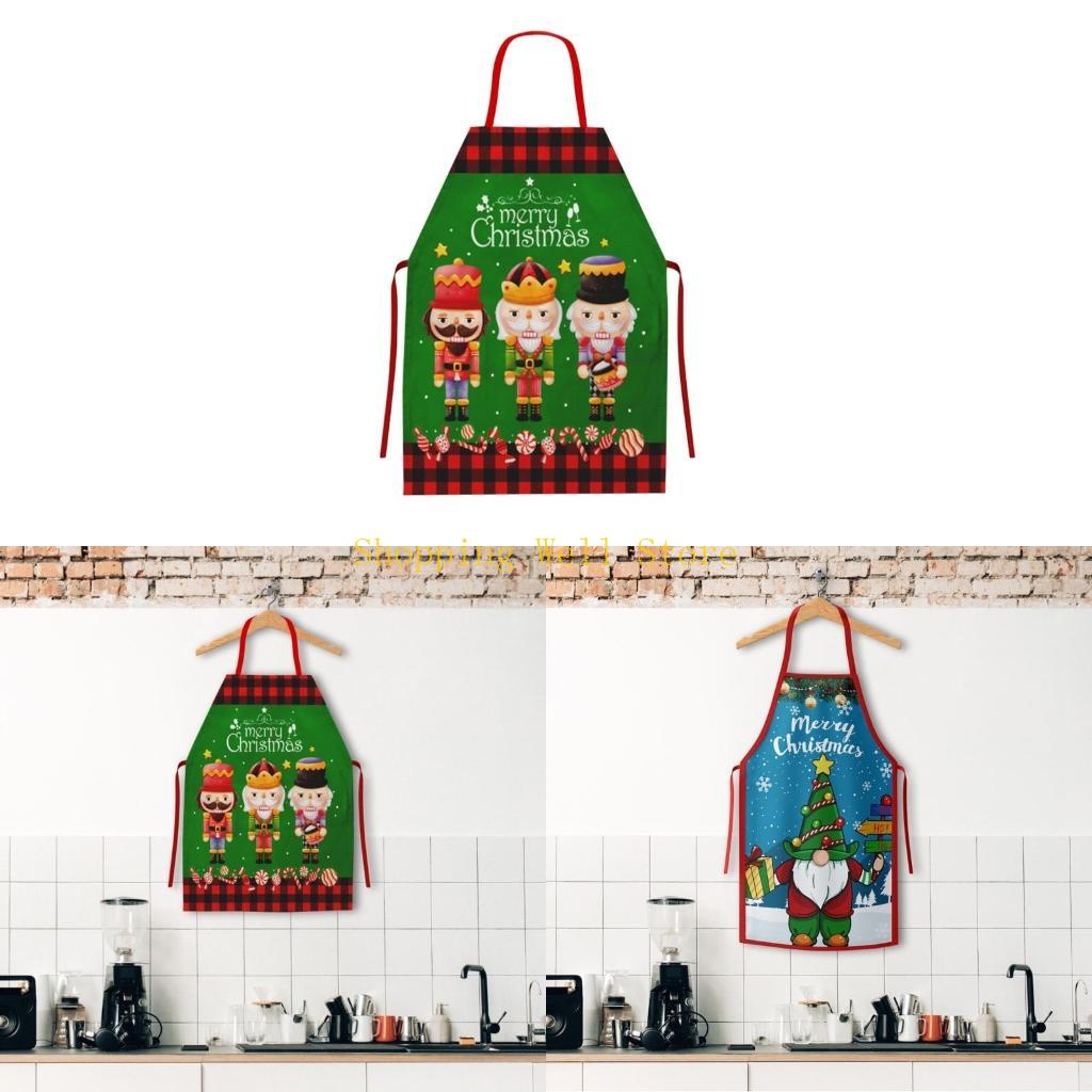 Home Cooking Shows - KX4B Праздничный рождественский фартук для семейной
