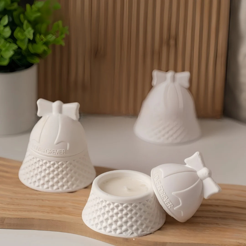 Idli Steamer Mold - Силиконовая форма в форме рождественского колокольчика
