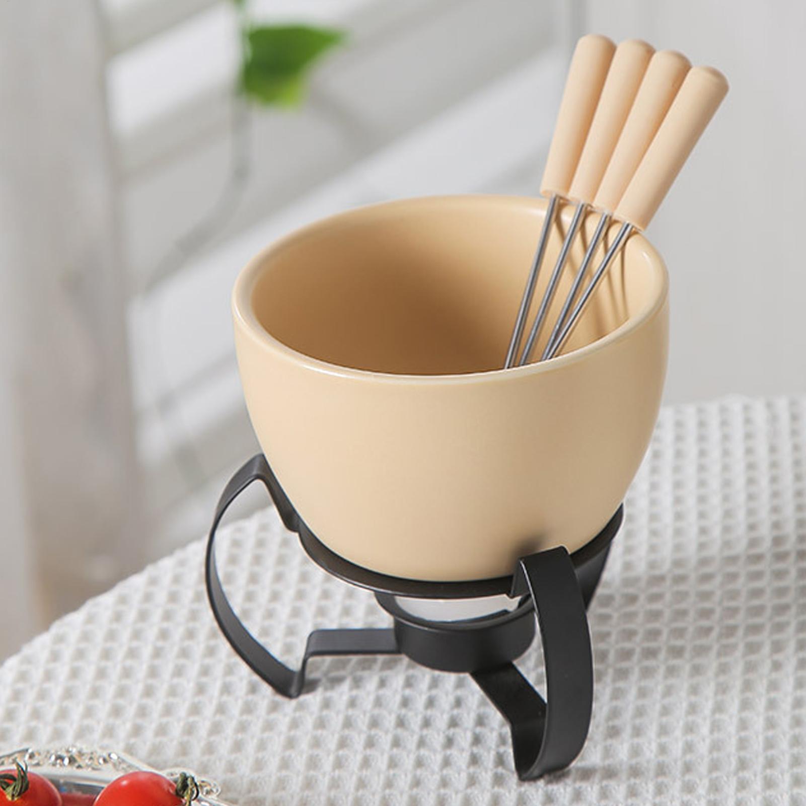 Fondue Pot Ceramic - 450 мл мини-керамический набор кружек для