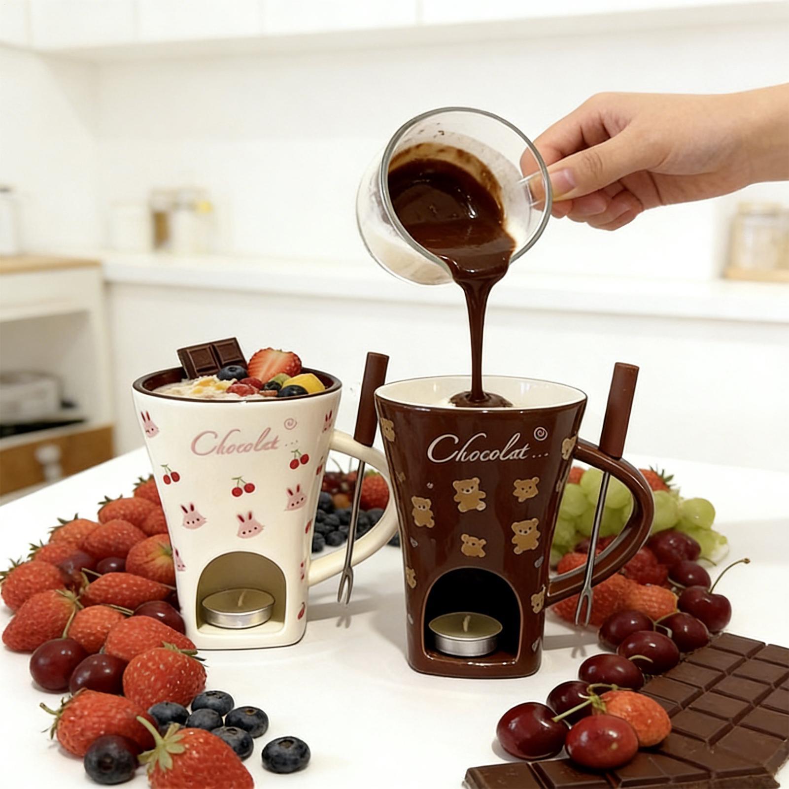 Керамическая кружка для фондю  – обзор и цена Fondue Pot Ceramic
