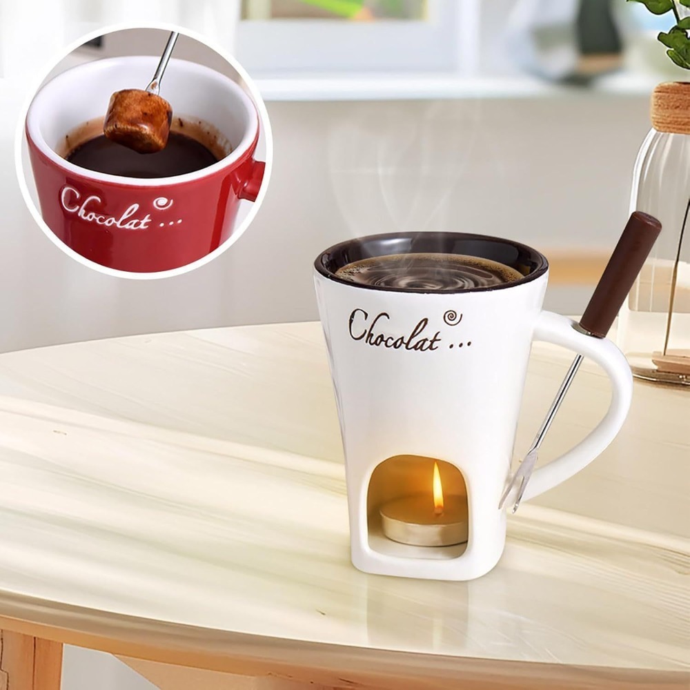 Керамическая кружка для фондю  – обзор и цена Fondue Pot Ceramic