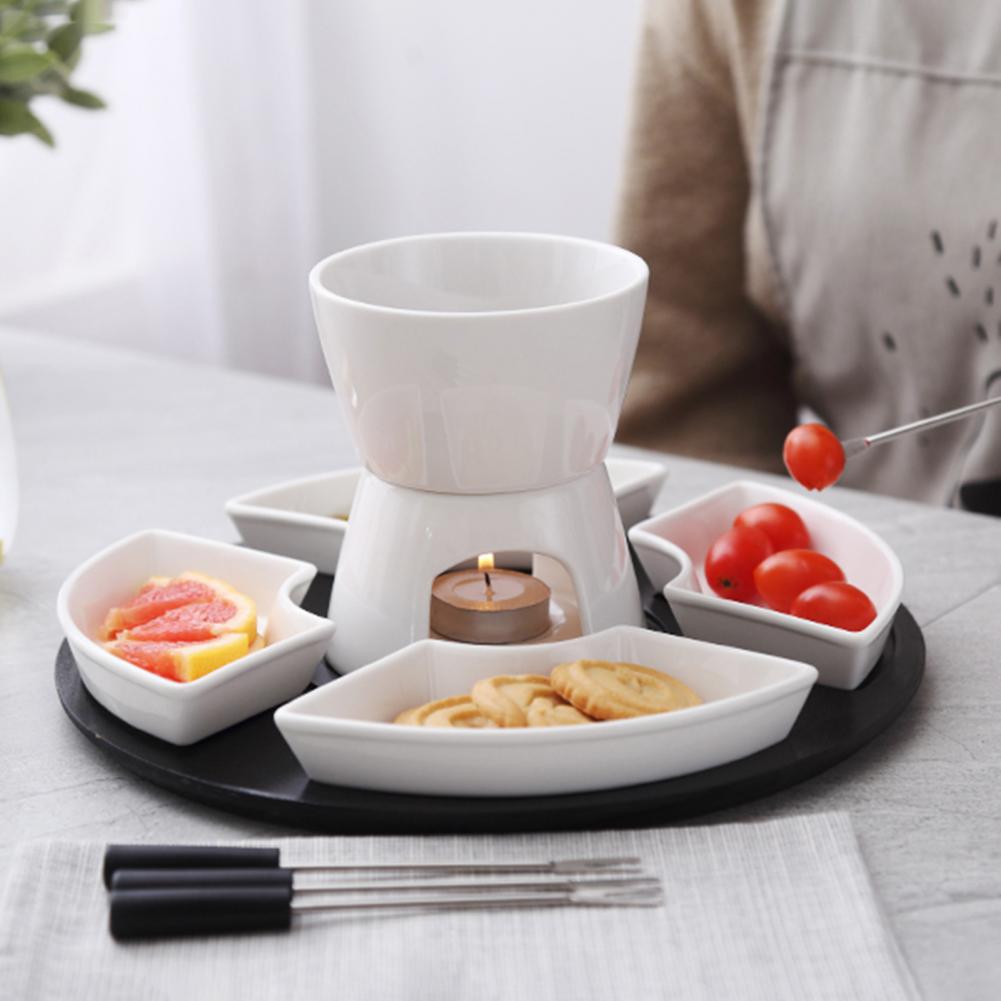 Керамический набор для фондю:  – обзор и цена Fondue Pot Ceramic