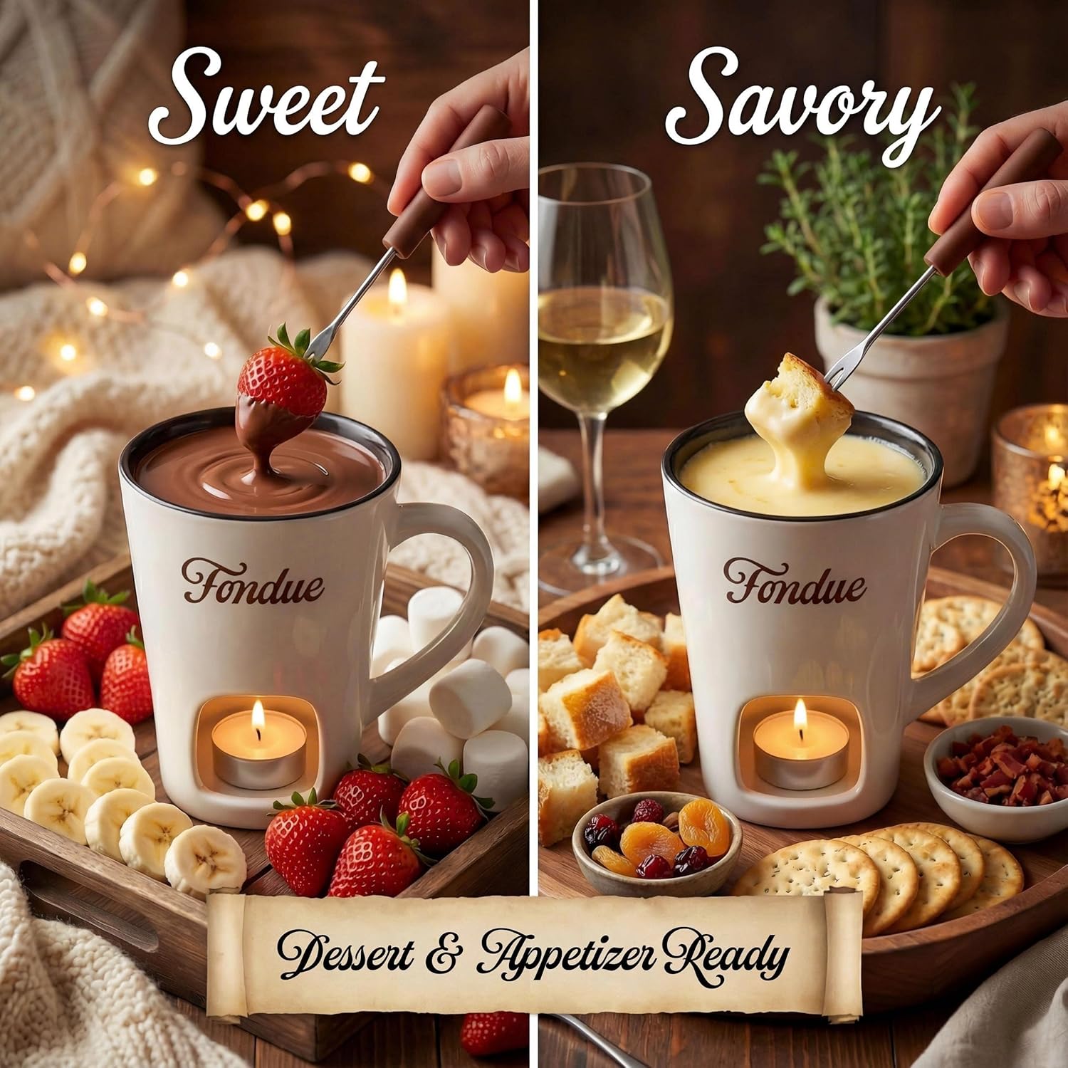 Керамическая чаша для фондю с  – обзор и цена Fondue Pot Ceramic