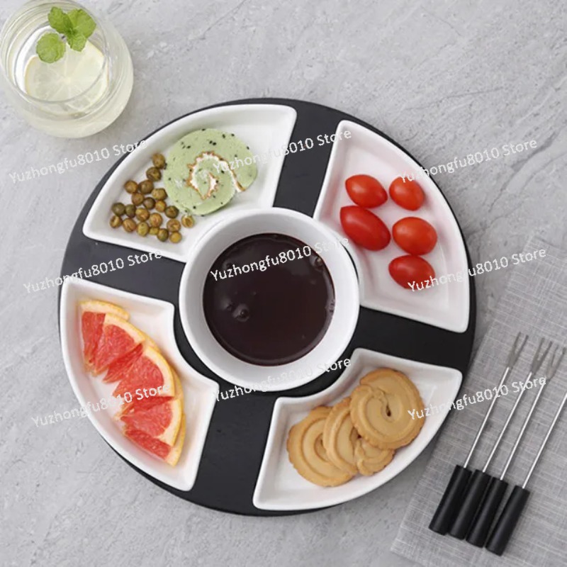 Набор для шоколадного или сырн – обзор и цена Fondue Pot Ceramic