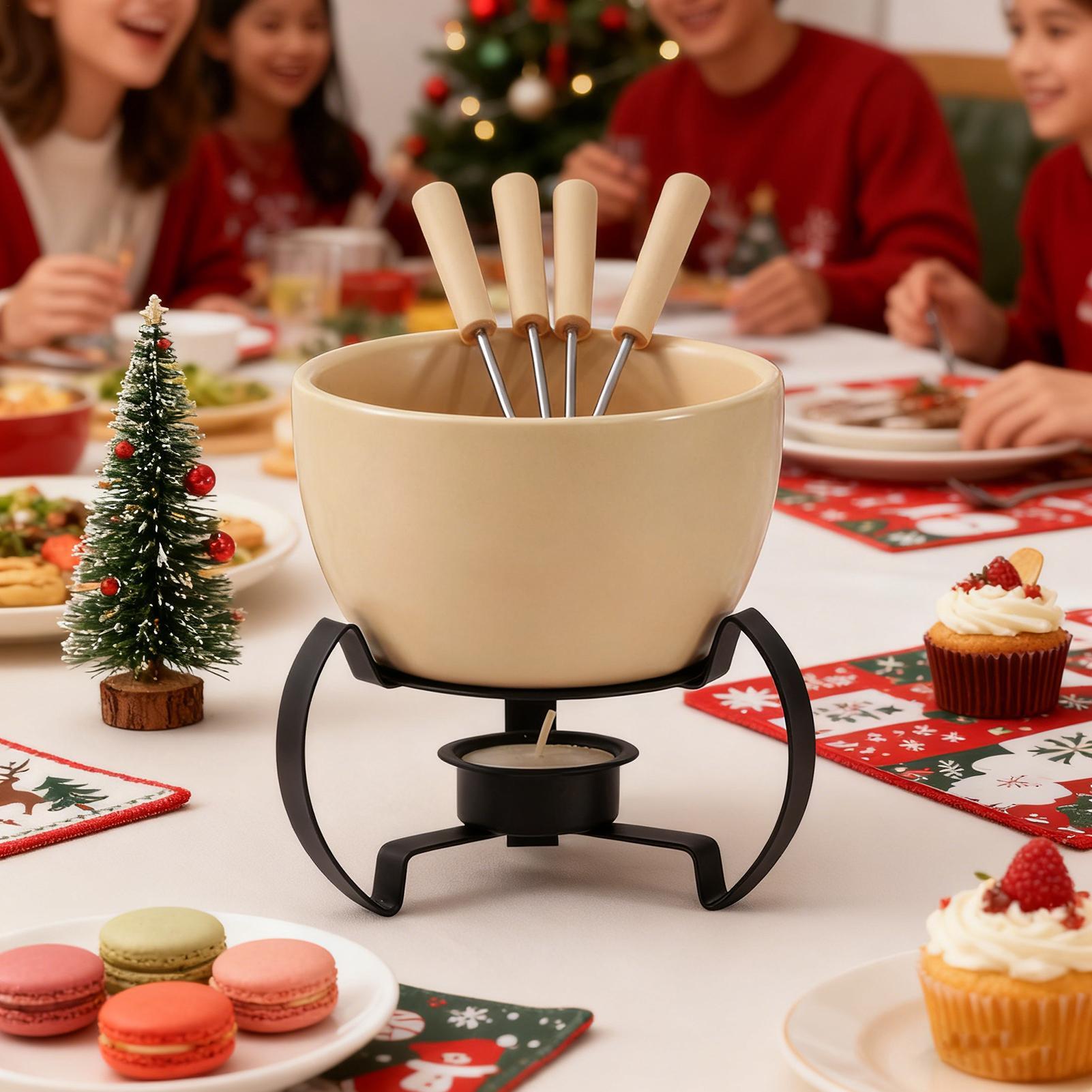 450 мл мини-керамическая кружк – обзор и цена Fondue Pot Ceramic