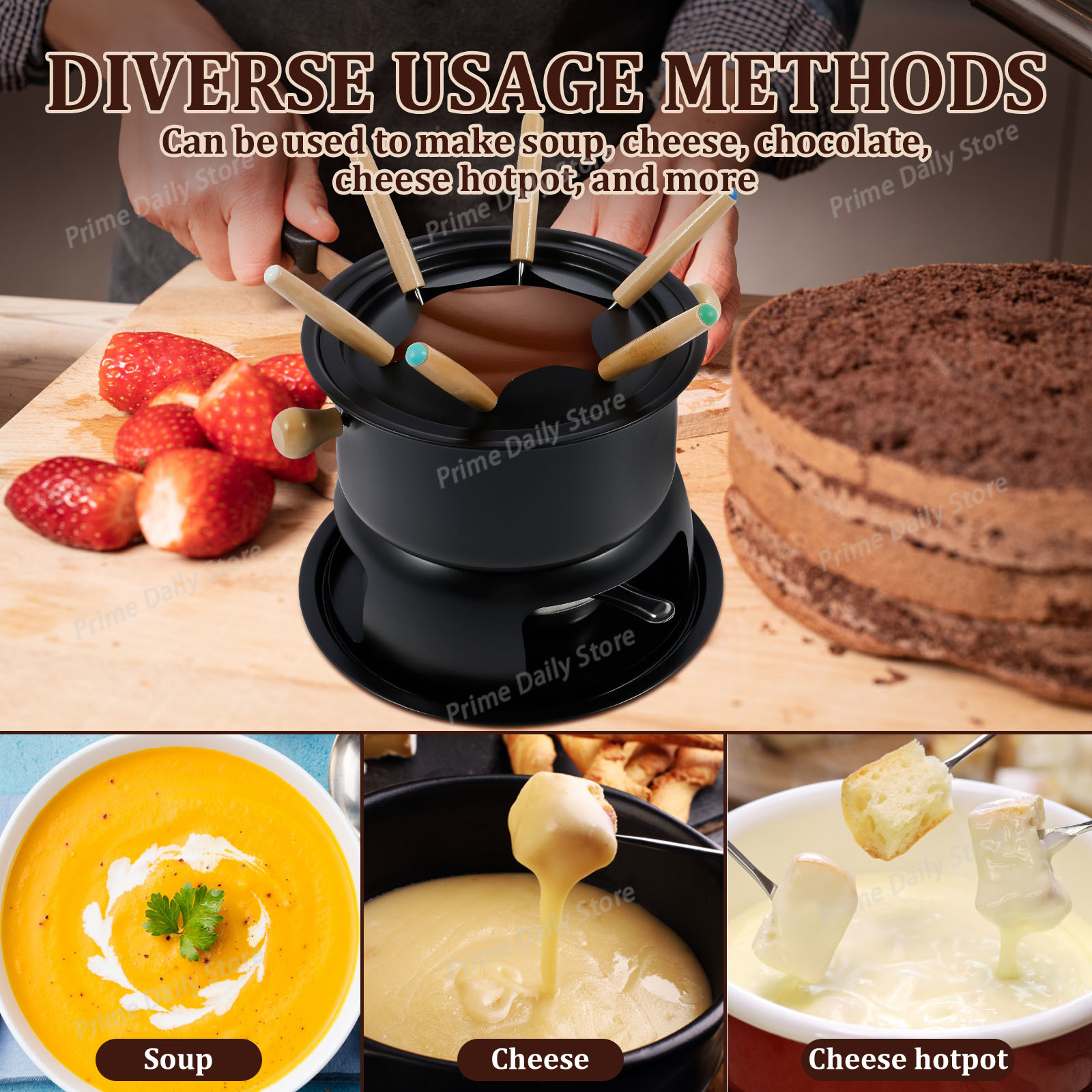 Керамическая чаша для шоколадн – обзор и цена Fondue Pot Ceramic