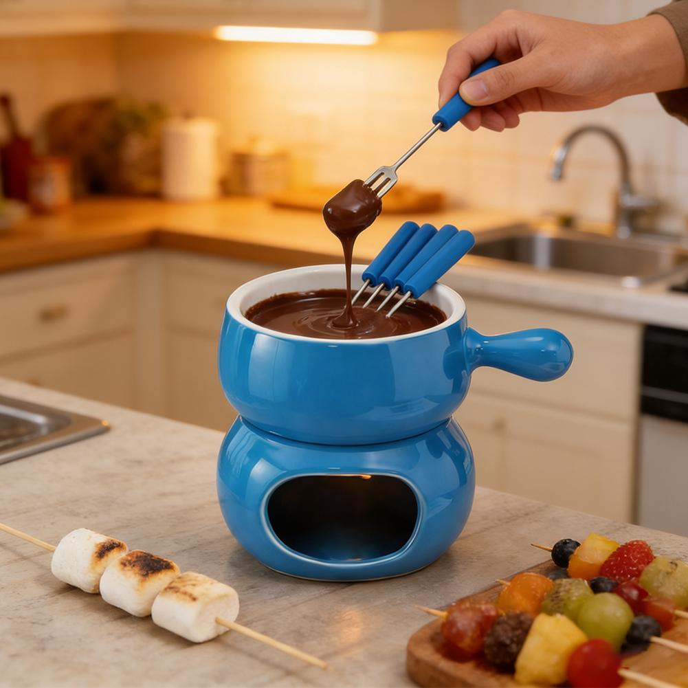 Керамическая чаша для шоколадн – обзор и цена Fondue Pot Ceramic