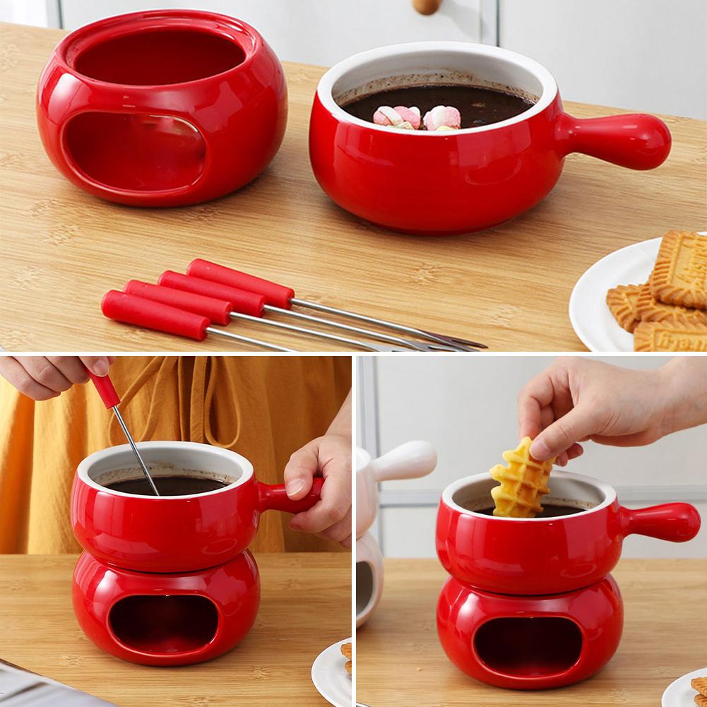 Керамическая чаша для шоколадн – обзор и цена Fondue Pot Ceramic