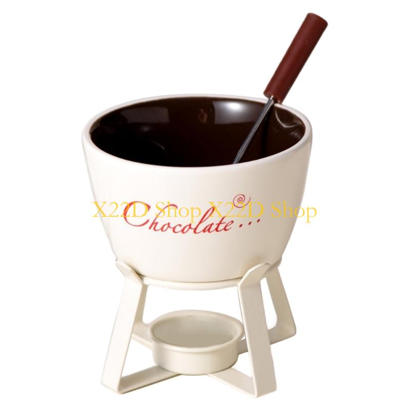 X22D Набор кастрюль для фондю  – обзор и цена Fondue Pot Ceramic