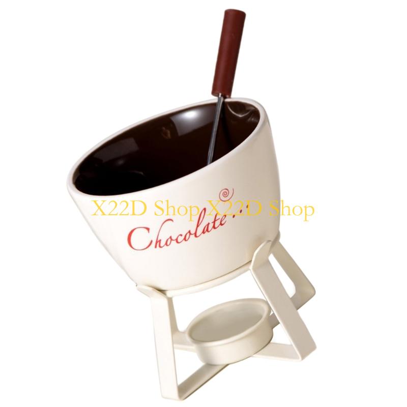 X22D Набор кастрюль для фондю  – обзор и цена Fondue Pot Ceramic