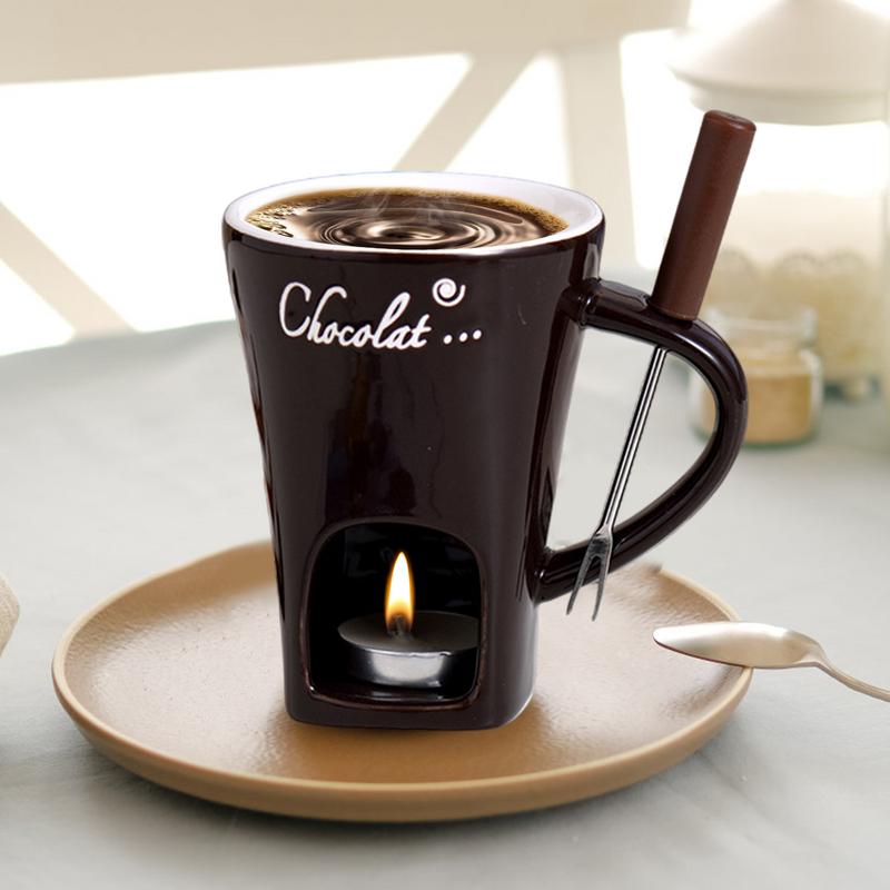 Шоколадная кружка Горячий горш – обзор и цена Fondue Pot Ceramic