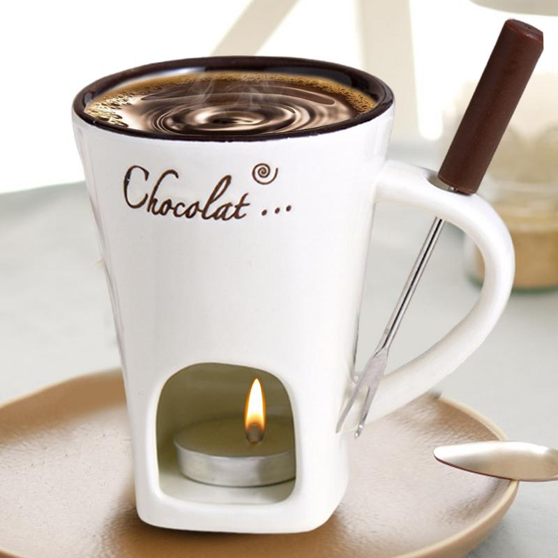 Шоколадная кружка Горячий горш – обзор и цена Fondue Pot Ceramic