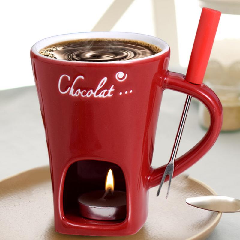 Шоколадная кружка Горячий горш – обзор и цена Fondue Pot Ceramic