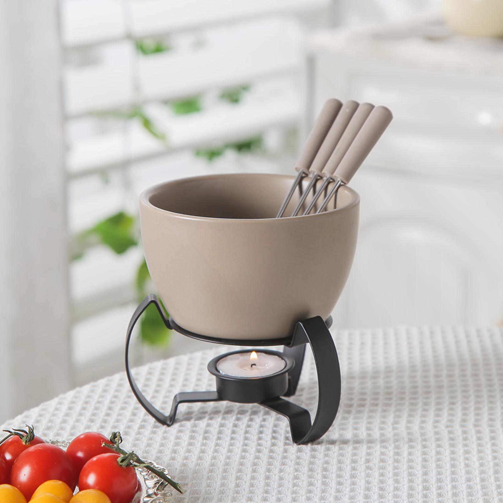 450 мл мини-керамический набор – обзор и цена Fondue Pot Ceramic