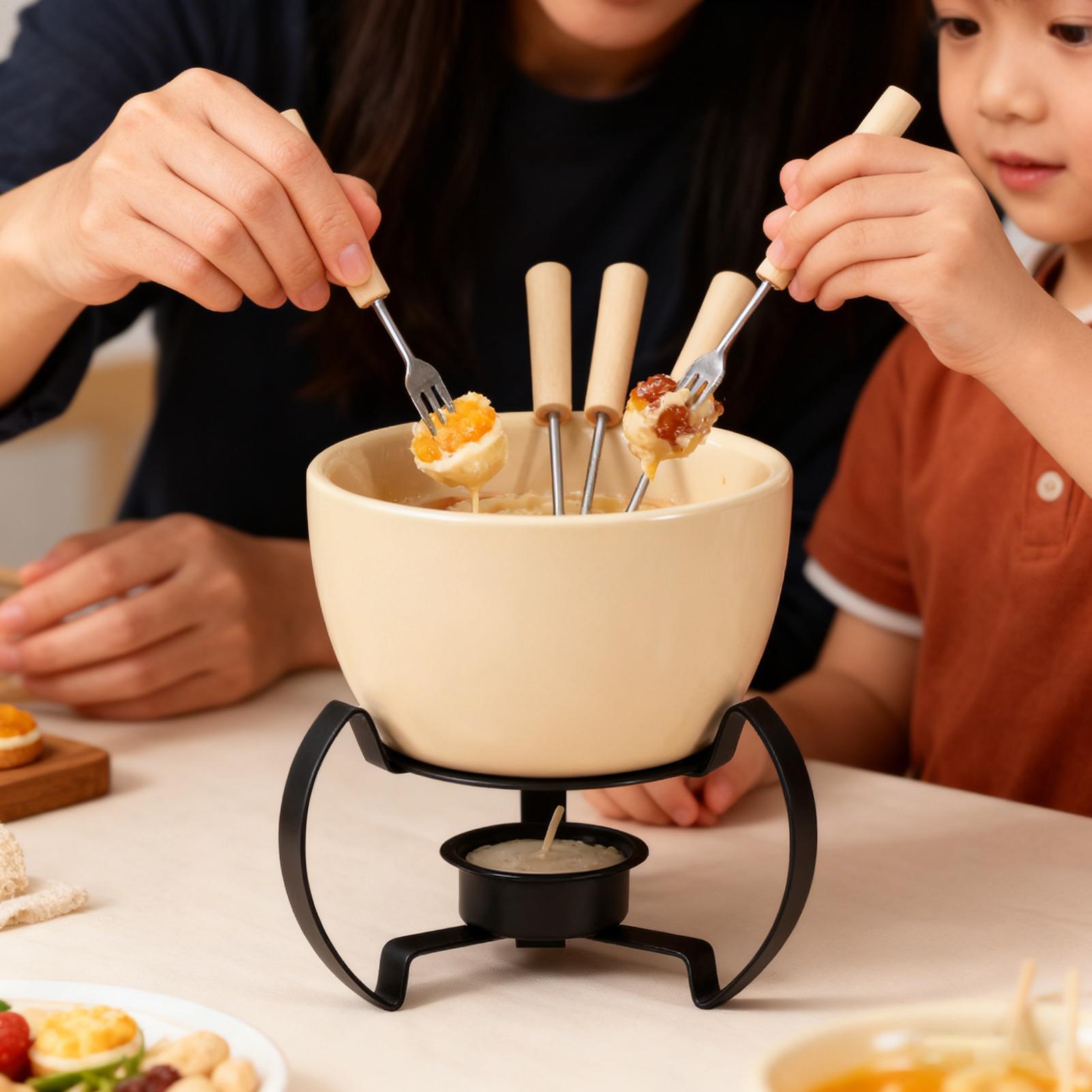 450 мл мини-керамический набор – обзор и цена Fondue Pot Ceramic