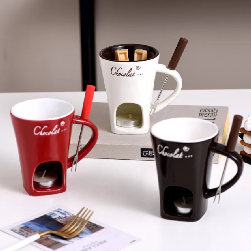 Кружка для фондю, сырное масло – обзор и цена Fondue Pot Ceramic