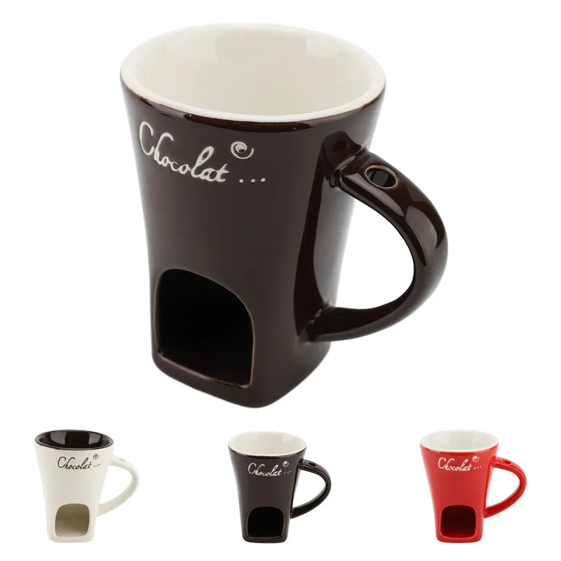 Кружка для плавления шоколада, – обзор и цена Fondue Pot Ceramic