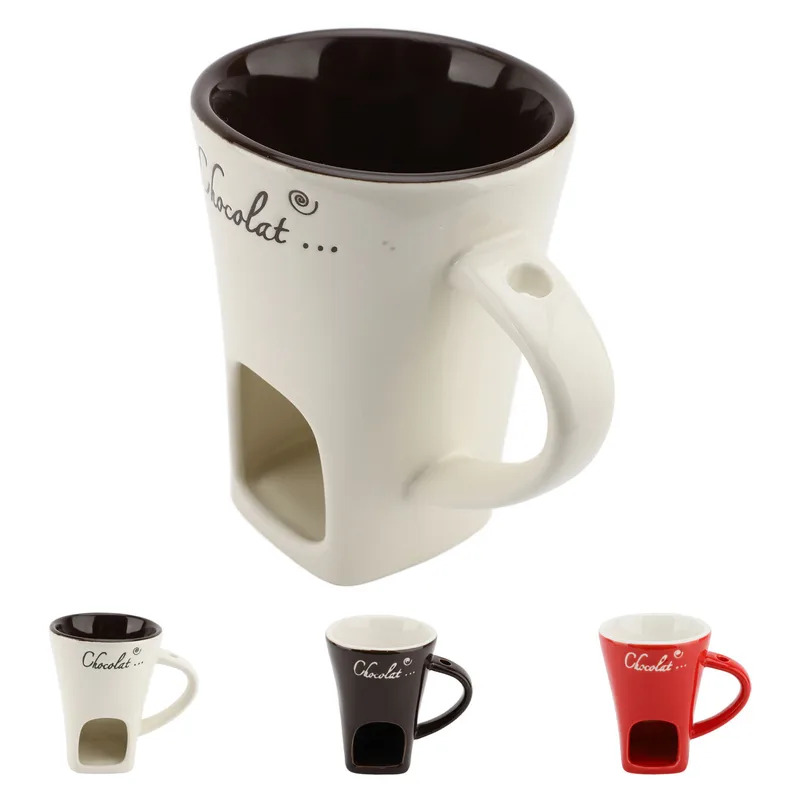 Кружка для плавления шоколада, – обзор и цена Fondue Pot Ceramic